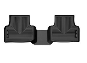 Volkswagen Taos Floor Mats - Rear - Husky Liners - X-act Contour - Black - `22-`27